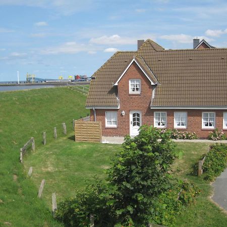 Direkt Am Deich - Ferienwohnung Amrum Im Gaestehaus Am Badedeich Dagebüll Eksteriør bilde