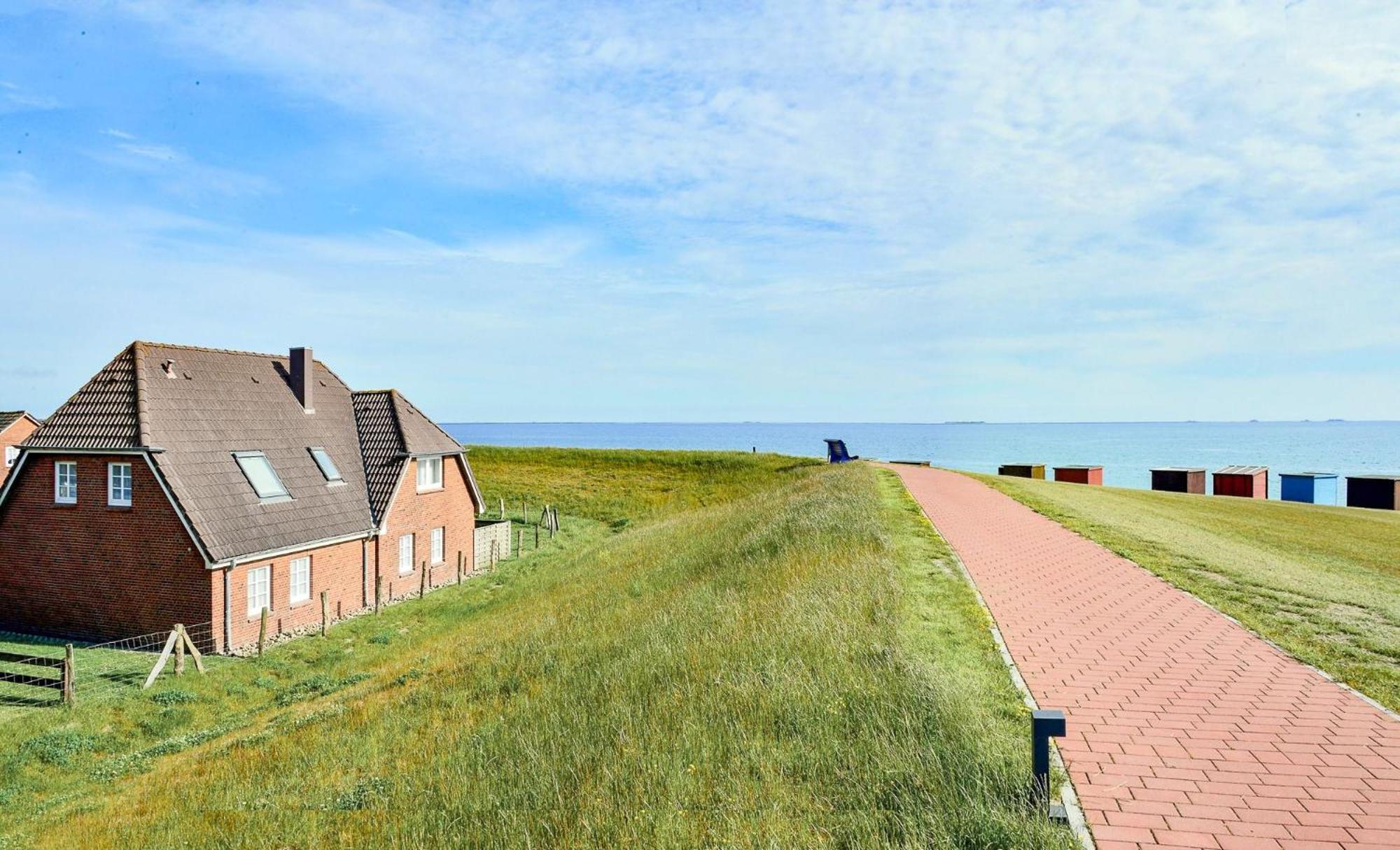 Direkt Am Deich - Ferienwohnung Amrum Im Gaestehaus Am Badedeich Dagebüll Eksteriør bilde
